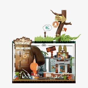 THE MONSTERS Forest Secret Base Series Blocks - Rolling‎ Gems Adventure Playset